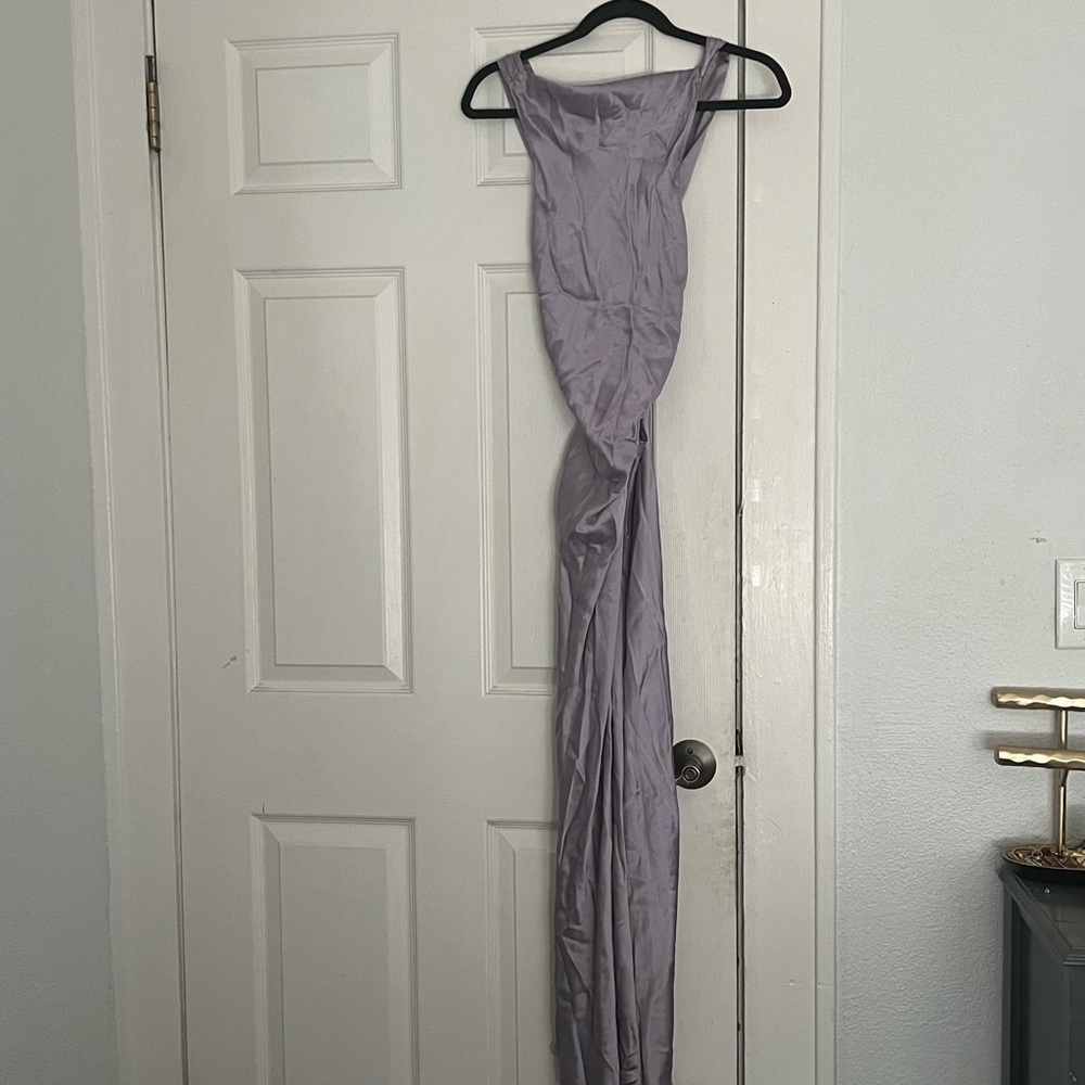 Elegant Reformation Lavender Evening Gown